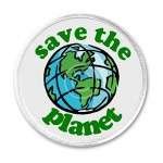 Save the Planet Sew-On Patch